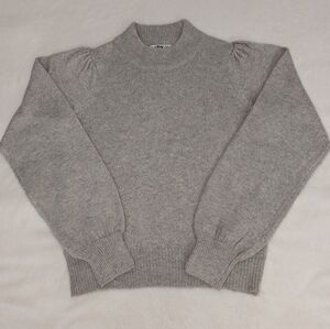 JDY Puff Sleeve Mock Neck Sweater | Size XS